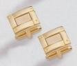 Colibri Over Under Collection Gold Tone Cuff Links - ACL-25600