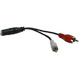 Audio Adapter - Rca - Mini-phone Stereo 3.5 Mm (m)