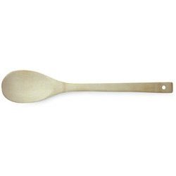 Heavy Duty Bamboo Spoon 14 Inch, Smooth Exterior by HomeNaturals