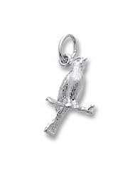 Rembrandt Charms, Canary Charm in Solid Sterling Silver or Gold