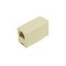 Cables to Go In-line Modular Coupler - Phone coupler - RJ-12 (F) - RJ-12 (F) - ivory