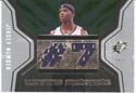 2007 Topps Trademark Authentic Jermaine O'Neal Game-Worm Jersey Card