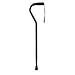 Graham Field Adjustable Offset Canes with Foam Hand Grip and Strap, Silver, Model: 5943a - 1 Ea