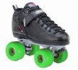 Sure-Grip Boxer Aerobic Roller Skates - Size 4 - Black boot (men's sizing)