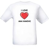 I Love Ana Ivanovic T-Shirt