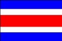 3 x 5 FT - COSTA RICA FLAG - NO SEAL - OUTDOOR