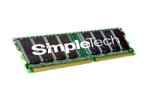 SimpleTech S512M3NHA1 512MB PC2700 Non-ECC DDR 184pin DIMM