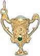 Chalice, 14K Gold Charm