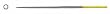GROBET SWISS FILE NEEDLE 18CM ROUND VALTITAN CUT 0