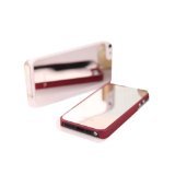 iphone5　apple　ケース　ミラー付き　鏡　全４色　more　para　BLAZE (ホワイト)
