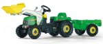 Review Rolly Toys  / Rollykid Green with Loader and Trailer