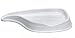 [Item]: Bedside Hair Rinser [Additional Info]: Bedside Hair Rinser Cleanses Hair or Wounds Right in Bed. This double styrene tray makes it easy to wash hair, dress head wounds, or irrigate ears without moving the patient or wetting the pillow. Hang-up s