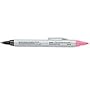 Itoya DH-40 Doubleheader Permanent Ink Marker Pen, Black Ink One End, Pink Ink the Other, Bullet-tips