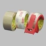 Heavy-Duty Packaging Tape with Reusable Dispenser, 48MMx50M, Tan MMM3750RDTN
