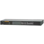 D-Link DES-1016R+, 10/100 Mbit 16-Port Switch (16x 10/100 Mbit RJ-45 NWay), Flow Control, Auto-Uplink