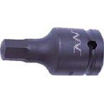 ナック　ヘキサゴンレンチソケット　ショートタイプ　差込角９．５２ｘ対辺８ｍｍ