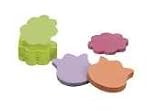 Post-it Notes, Original Pop-up Refill, 3"X3", Flower, Assorted Colors, 4/Pk MMMR333FLW