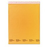 Sealed Air 32318 Sealed Air Bubble Wrap Shipping Envelope, Satin, 14 1/2 x 20, Gold Kft, 10/bx