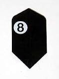 3 sets 8 Ball Slim flights, Amerithon, Made in the USA