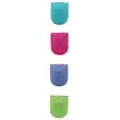 Advantus Assorted Cool Colors Standard Size Panel Wall Clips for Fabric Panels 20 Pack (75307)