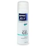 Nivea For Men Shaving Gel, Sensitive - 7 Oz, 4 packs