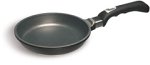 WOLL Titan plus Gusspfanne flach - Abnehmbarer Stiel, 20 cm Durchmesser, 4 cm hoch