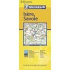 Michelin France: Isere, Savoie Map No. 333 (Michelin Local France Maps)