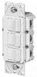 Decor Dual Control Switch, Ivory