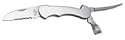 Myerchin Offshore Crew Knife - Partially Serrated Blade A377P