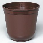 Valberter 718 328 Blumentopf 28 cm, dunkelbraun