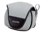 Fujifilm SC FX28 - Soft case for digital photo camera - leather - gray