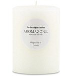 MAGNOLIA & CASSIS ESSENTIAL BLEND For unisex ONE 3x4 inch PILLAR ESSENTIAL BLENDS CANDLE. BURNS APPROX. 90 HRS. (Candle - unisex Scented)