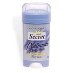 Secret Platinum Protection Soft Solid Antiperspirant & Deodorant, 2.6-Ounce Stick (Pack of 4)