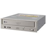 LG GDR-8162B Bulk DVD-ROM 16x DVD 48x CD intern ATAPI/IDE weiß