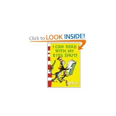 Dr Seuss - Green Back Book - I Can Read With My Eyes Shut