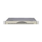 1U Rackmount Chassis Black 14INwith 2 Internal Dr. Bays 200PWR P4