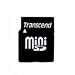 Electronics : Transcend 1GB miniSD Card