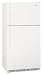 White 20.8 Cu. Ft. Freezer On The Top Refrigerator, Internal Chilled Water Dispenser