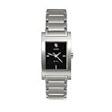 GUESS Women's Black Dial Diamond Marker Watch