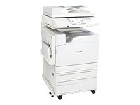 Lexmark X945e - Multifunction ( color ) - laser - copying (up to): 45 ppm - printing (up to): 45 ppm - 3140 sheets - 33.6 Kbps - USB, Hi-Speed USB, 1000 Base-T, USB host