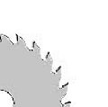 Handsaw Blades: Proxxon 28734 80mm Carbide Tipped Saw Blade for FKS/E 24-Teeth