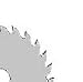 Proxxon 28734 80mm Carbide Tipped Saw Blade for FKS/E 24-Teeth