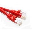 (20 PACK) 2 FT RJ45 CAT 5E MOLDED NETWORK CABLE - RED