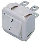 Rocker Switch On Off Quick Connect Rocker 10 Amp 250 Volt AC