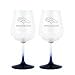 NFL Denver Broncos Wine Glass, 12-ounce, 2-Pack