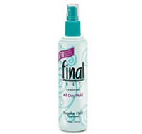 Final Net Hair Spray, Non-Aerosol Regular Hold, Unscented - 8 Oz, 4 Packs