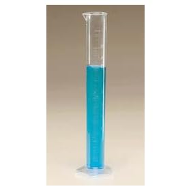Polymethylpentene Graduated Cylinder, Autoclavable, Octagonal Base, 500mL