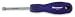 Westward 1CLL7 Nut Driver, Hex 5mm, Black, Steel