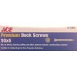 ACE DRYWALL SCREWS 501034 ACE Deck Screw, Coarse Thread # 10 x 5"