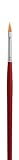 Pebeo Iris Dagger Stripper No.02 Brush, Yellow Polyamide Fibers, 5.5mm